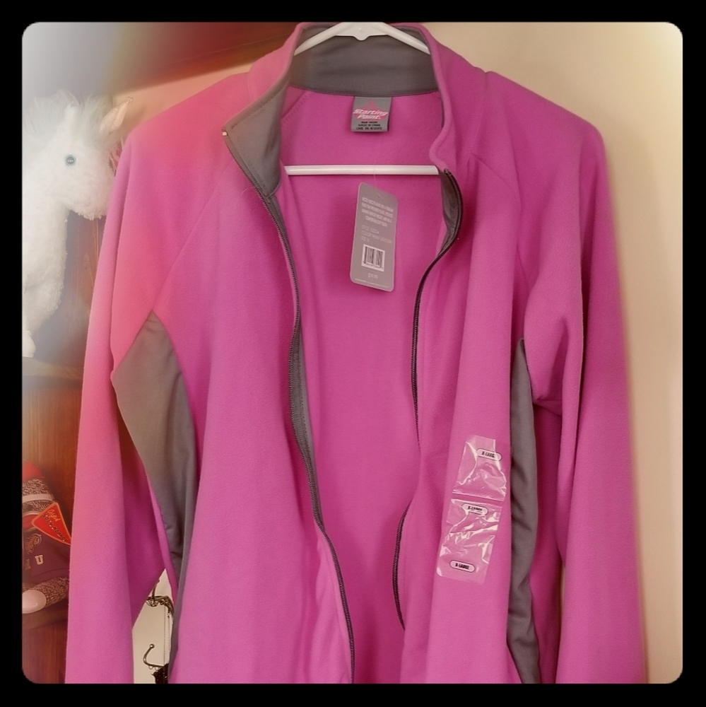 Purple Microfleece Track Suit